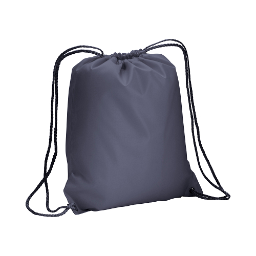 210t polyester backpack with drawstring closure and reinforced corners 1