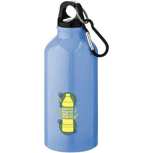 Oregon 400 ml sport bottle with carabiner 2