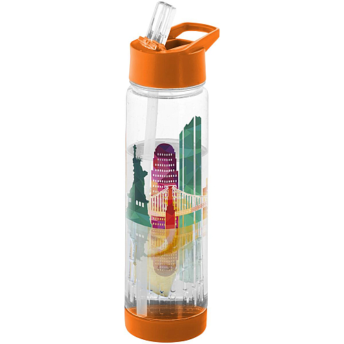 Tutti-frutti 740 ml Tritan™ infuser sport bottle 2