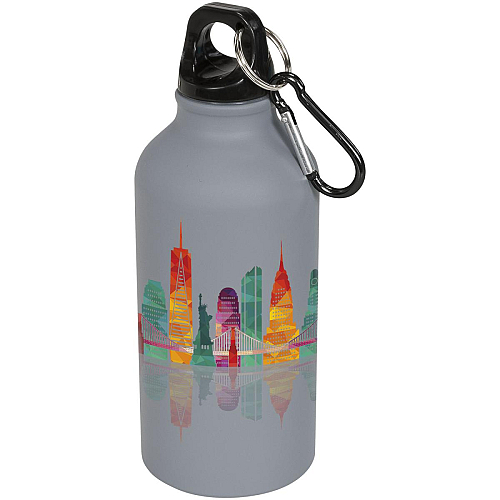 Oregon 400 ml matte water bottle with carabiner 2