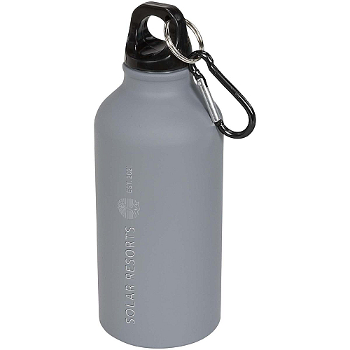 Oregon 400 ml matte water bottle with carabiner 3