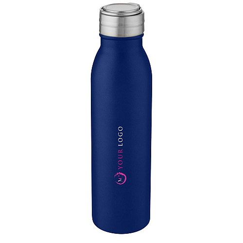 Harper 700 ml stainless steel water bottle with metal loop 2