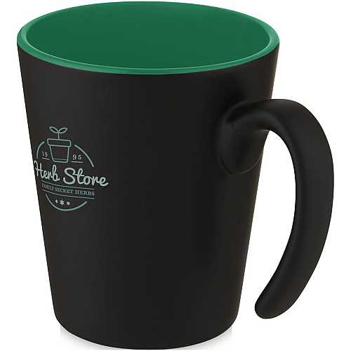 Oli 360 ml ceramic mug with handle 2