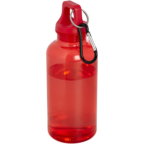 Oregon 400 ml RCS certified recycled plastic water bottle with carabiner 1