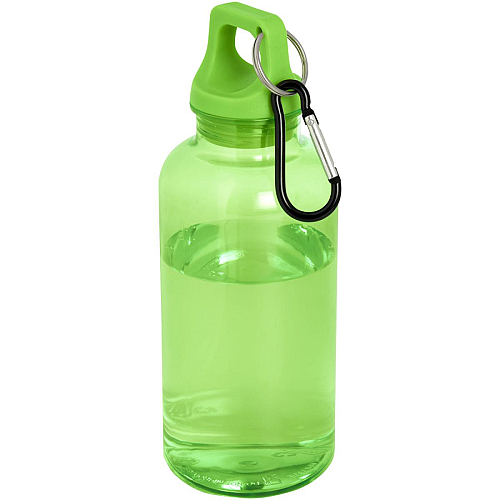 Oregon 400 ml RCS certified recycled plastic water bottle with carabiner 1