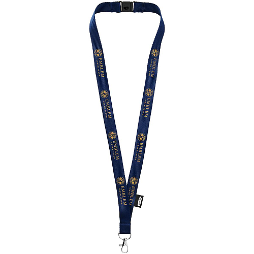 Tom recycled PET lanyard with breakaway closure 2