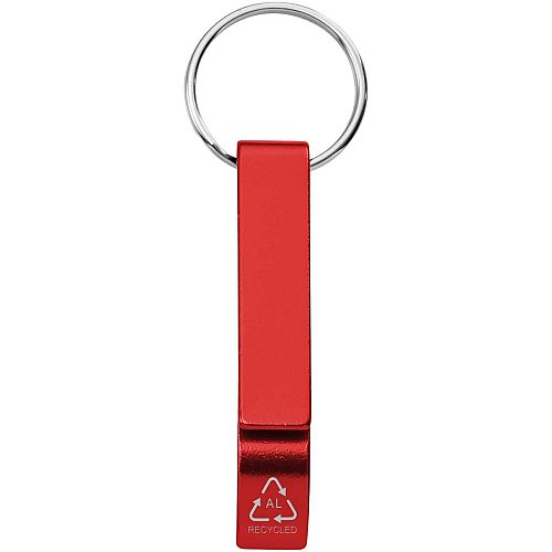 Tao RCS recycled aluminium bottle and can opener with keychain  3