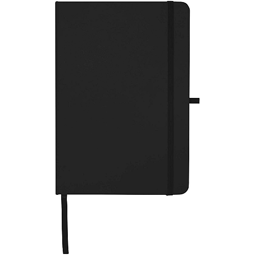 Teak A5 recycled hard cover notebook with lined pages 3