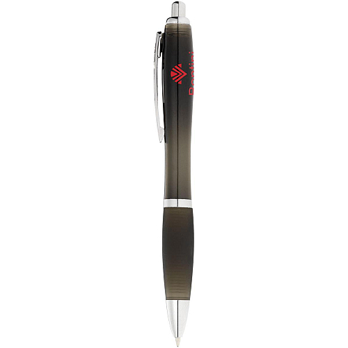 Nash ballpoint pen coloured barrel and black grip (black ink) 2