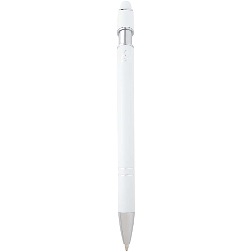 Kish ballpoint pen with silver finish (black ink) 3