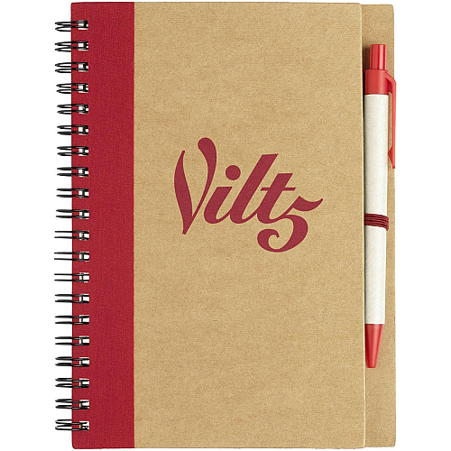 Priestly recycled notebook with pen 3