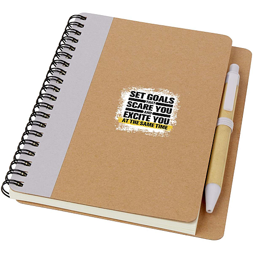 Priestly recycled notebook with pen 2