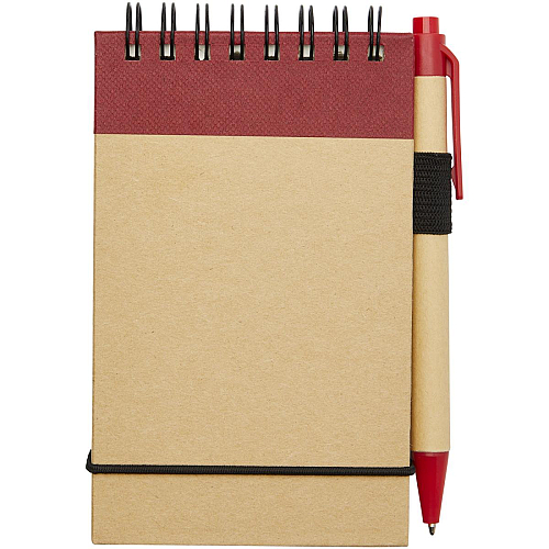 Zuse A7 recycled jotter notepad with pen 3