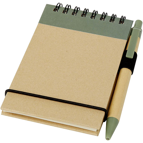 Zuse A7 recycled jotter notepad with pen 1