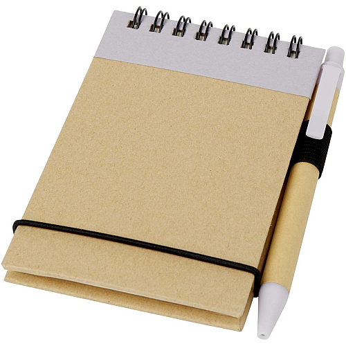 Zuse A7 recycled jotter notepad with pen 1