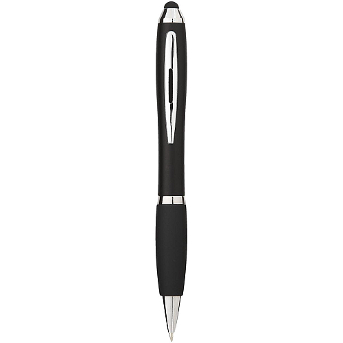 Nash coloured stylus ballpoint pen with black grip (black ink) 4