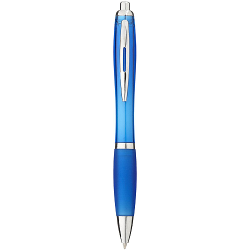 Nash ballpoint pen coloured barrel and grip (blue ink) 4