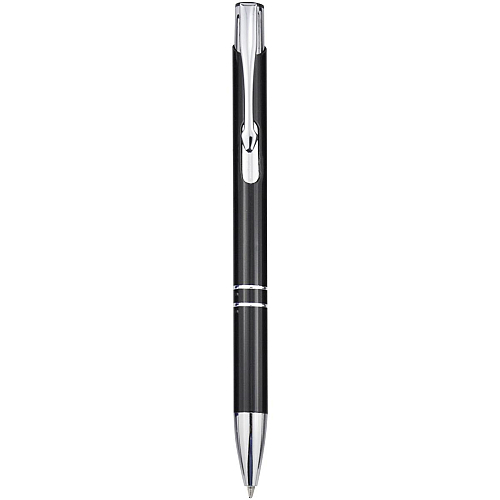 Moneta aluminium click ballpoint pen (blue ink) 3