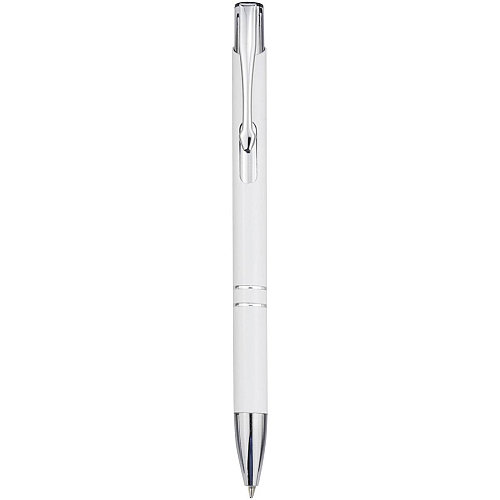 Moneta aluminium click ballpoint pen (blue ink) 3