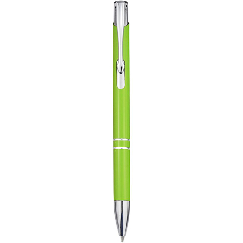 Moneta aluminium click ballpoint pen (blue ink) 3