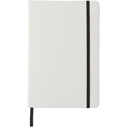 Spectrum A5 white notebook with coloured strap 3