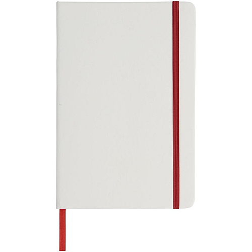 Spectrum A5 white notebook with coloured strap 4