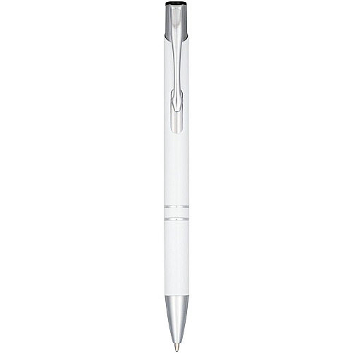 Moneta anodized aluminium click ballpoint pen (blue ink) 3