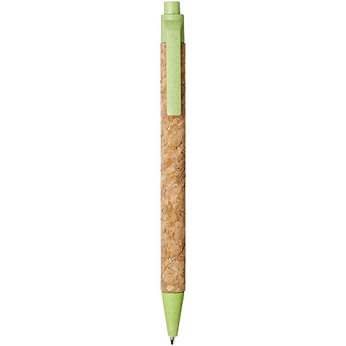 Midar cork and wheat straw ballpoint pen (black ink) 3