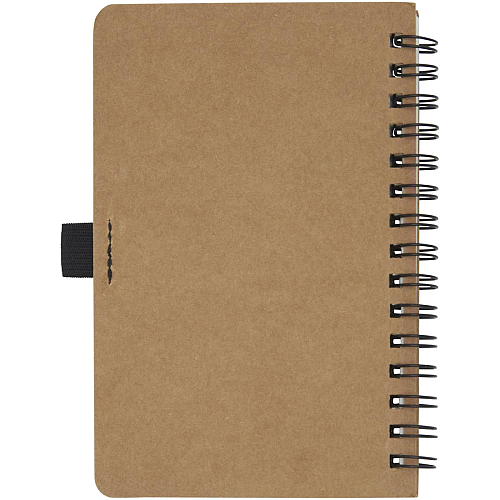 Cobble A6 wire-o recycled cardboard notebook with stone paper 4