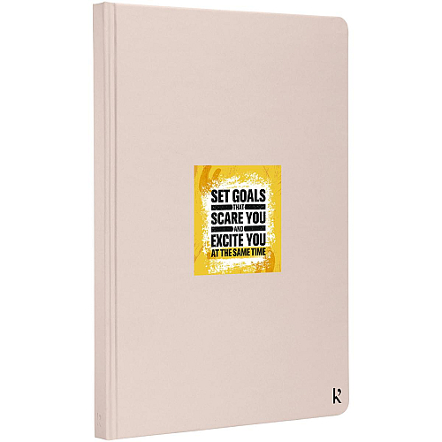 Karst® A5 stone paper hardcover notebook - lined 2