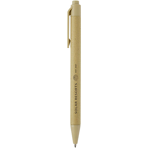 Fabianna crush paper ballpoint pen (black ink) 2