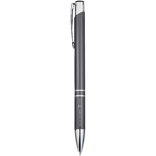 Moneta recycled aluminium ballpoint pen (black ink) 2