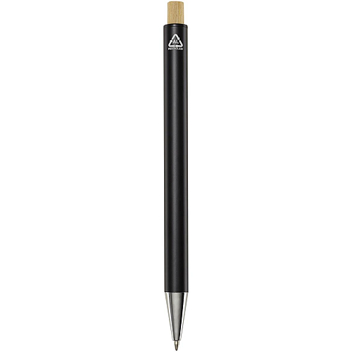 Cyrus recycled aluminium ballpoint pen (blue ink) 3