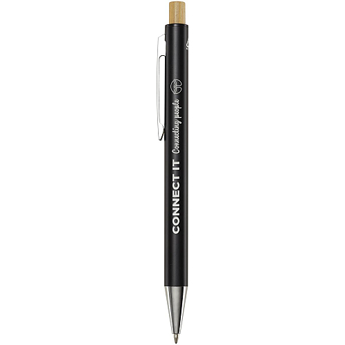 Cyrus recycled aluminium ballpoint pen (black ink) 2