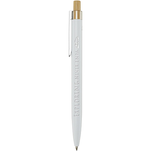 Nooshin recycled aluminium ballpoint pen (blue ink) 2