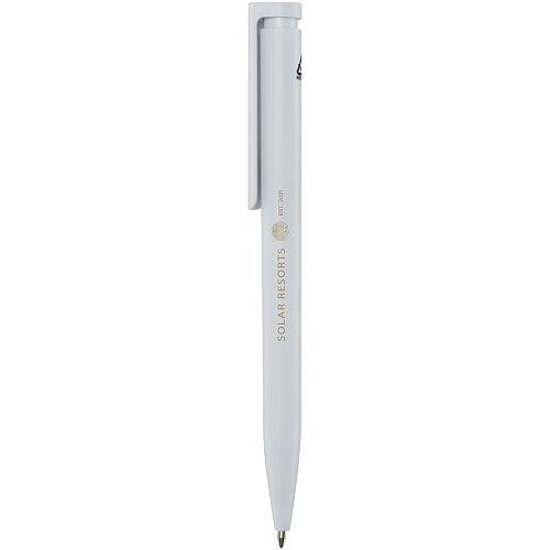 Unix recycled plastic ballpoint pen (blue ink) 2