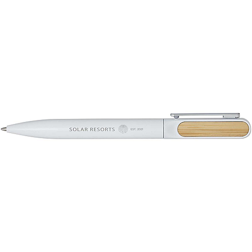 Blanca recycled aluminium ballpoint pen (black ink) 2