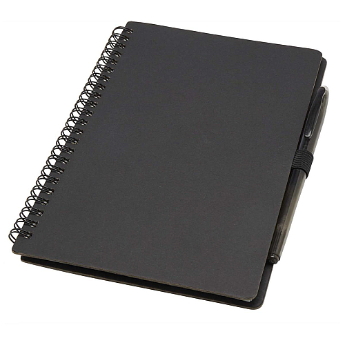 Slate reusable hard cover notebook and pen set (black ink) 1