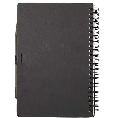 Slate reusable hard cover notebook and pen set (black ink) 4