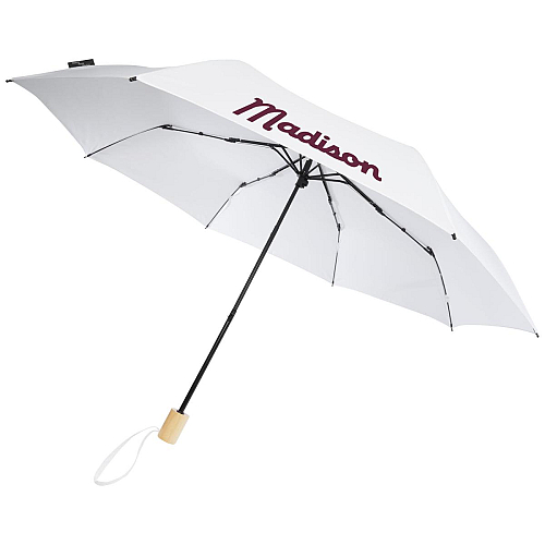 Birgit 21' foldable windproof recycled PET umbrella 2