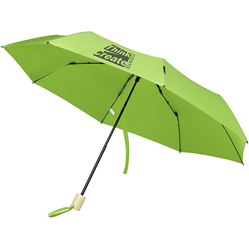 Birgit 21' foldable windproof recycled PET umbrella 2