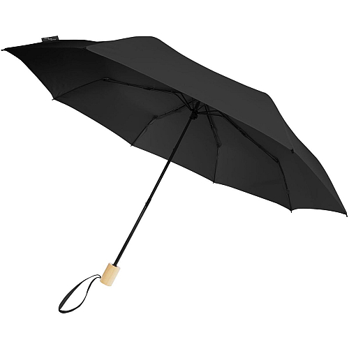 Birgit 21' foldable windproof recycled PET umbrella 1