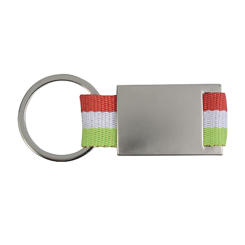 Metal and nylon key ring in a black box 2