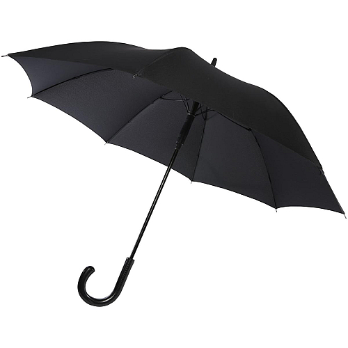 Fontana 23 auto open umbrella with carbon look and crooked handle 1