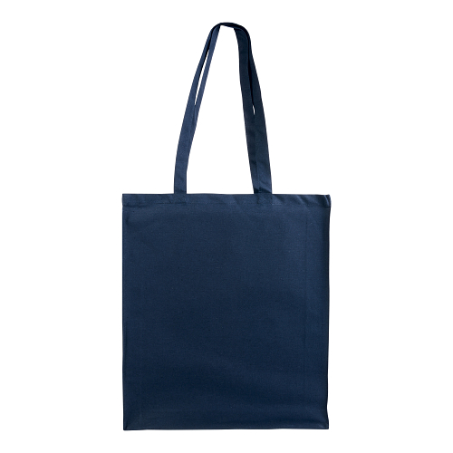 250 g/m2 cotton shopping bag, long handles and gusset, zip closure 3