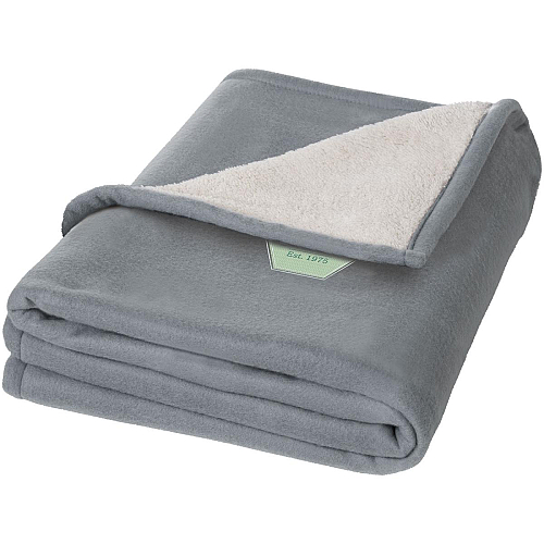 Springwood soft fleece and sherpa plaid blanket 3