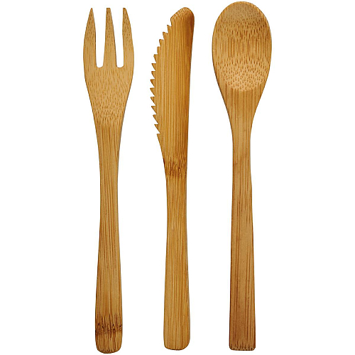 Celuk bamboo cutlery set 3