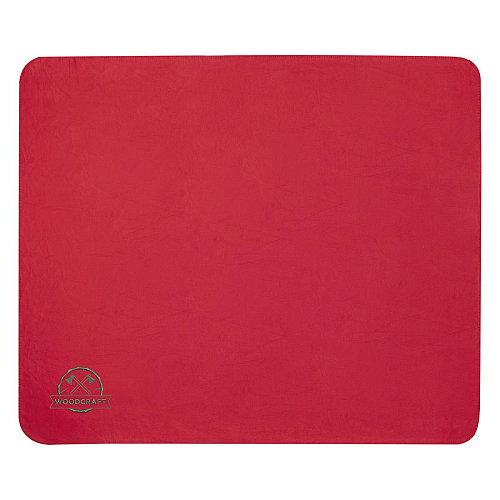 Willow GRS RPET polar fleece blanket 2