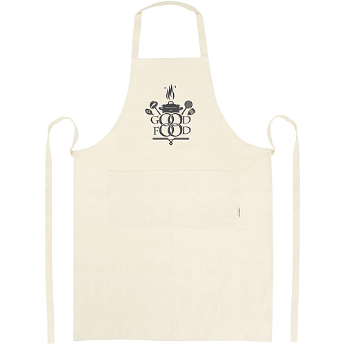 Orissa 200 g/m² organic cotton apron 2