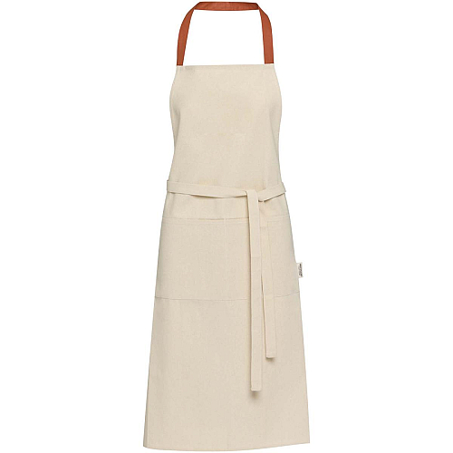 Nia 200 g/m² recycled cotton apron 1